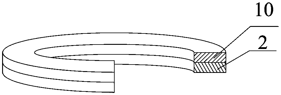 Extracting device and method of microplastics in soil