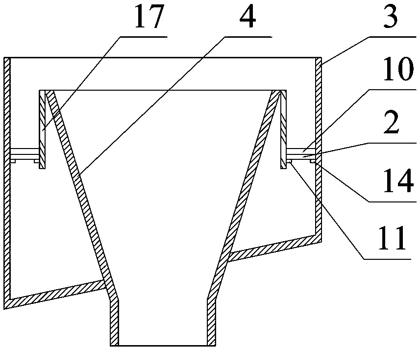 Extracting device and method of microplastics in soil