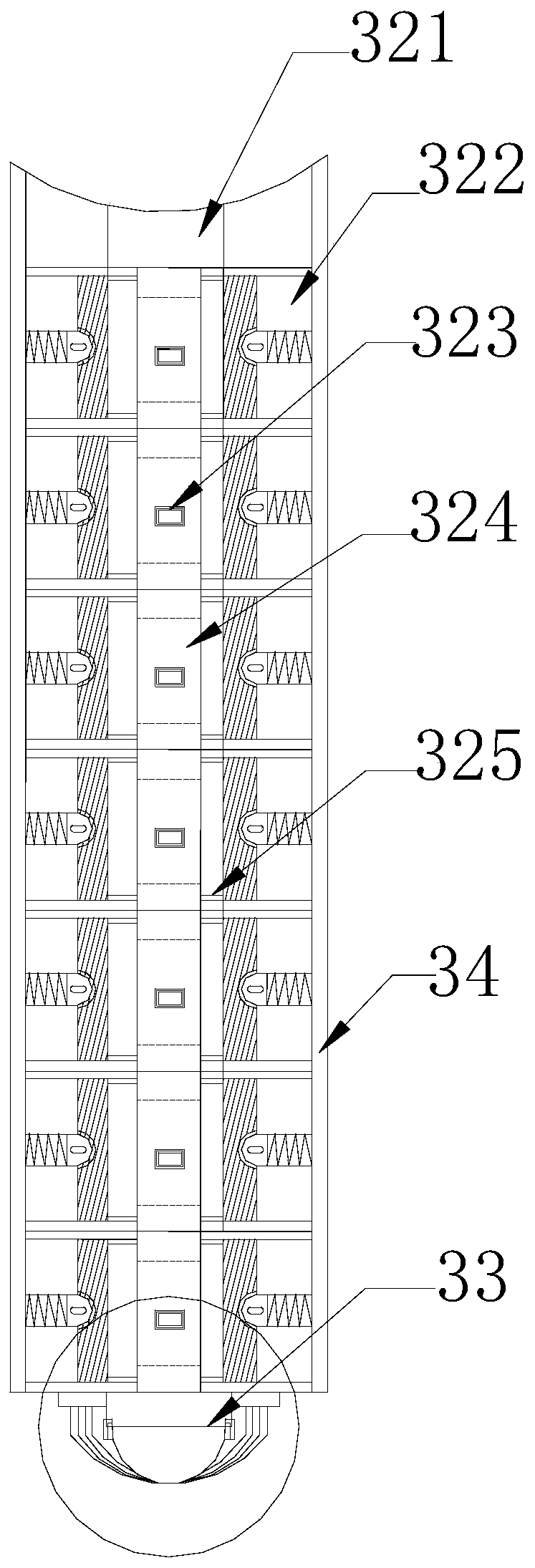 Chip screening equipment