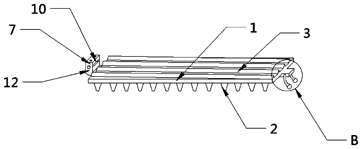 Novel clamping buckle used for automobile air conditioning pipe