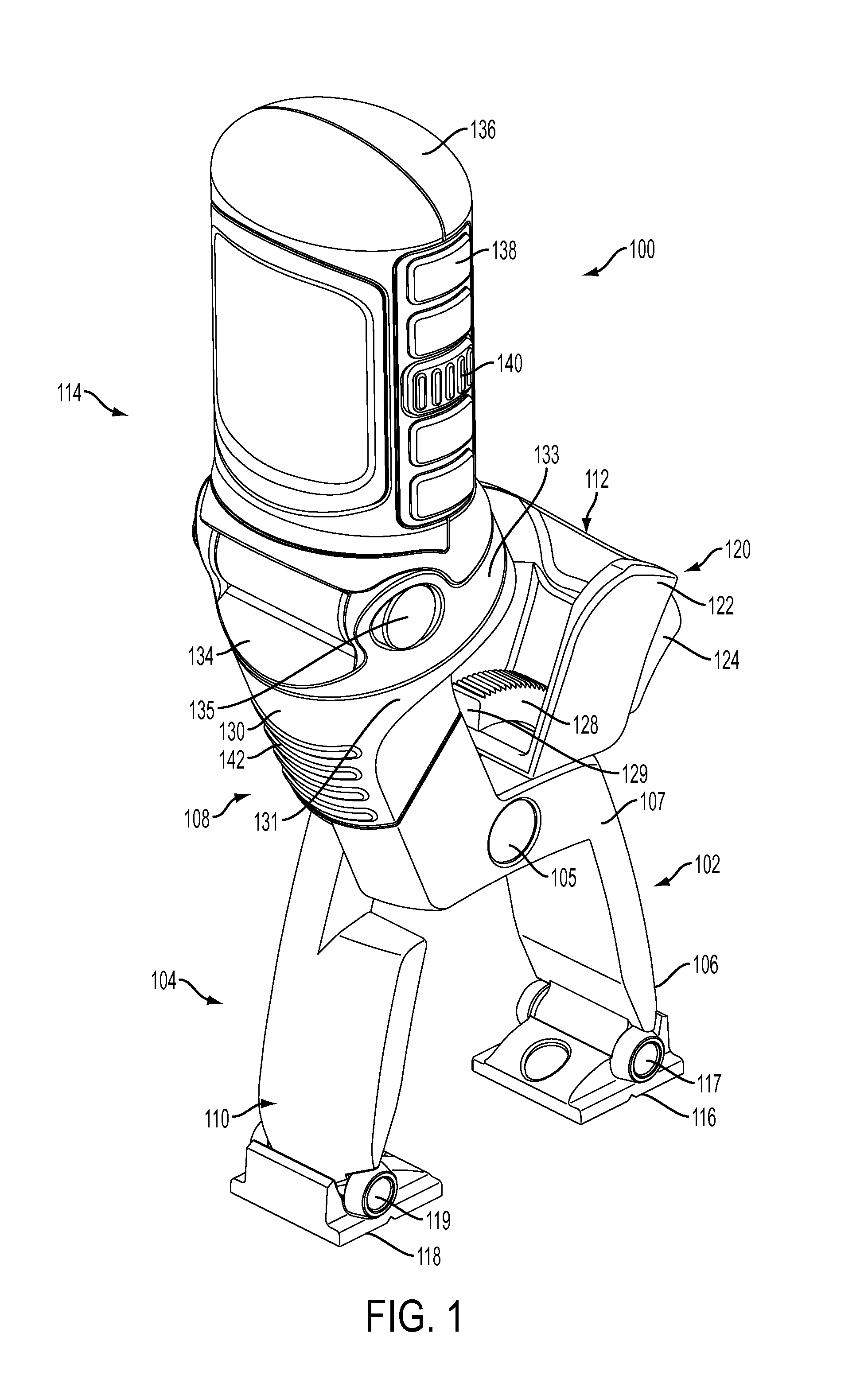 Portable work light clamp