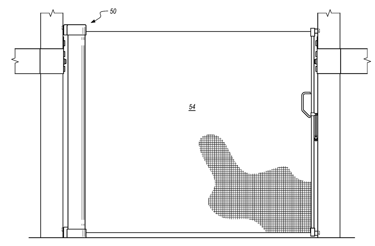 Retractable Barrier System