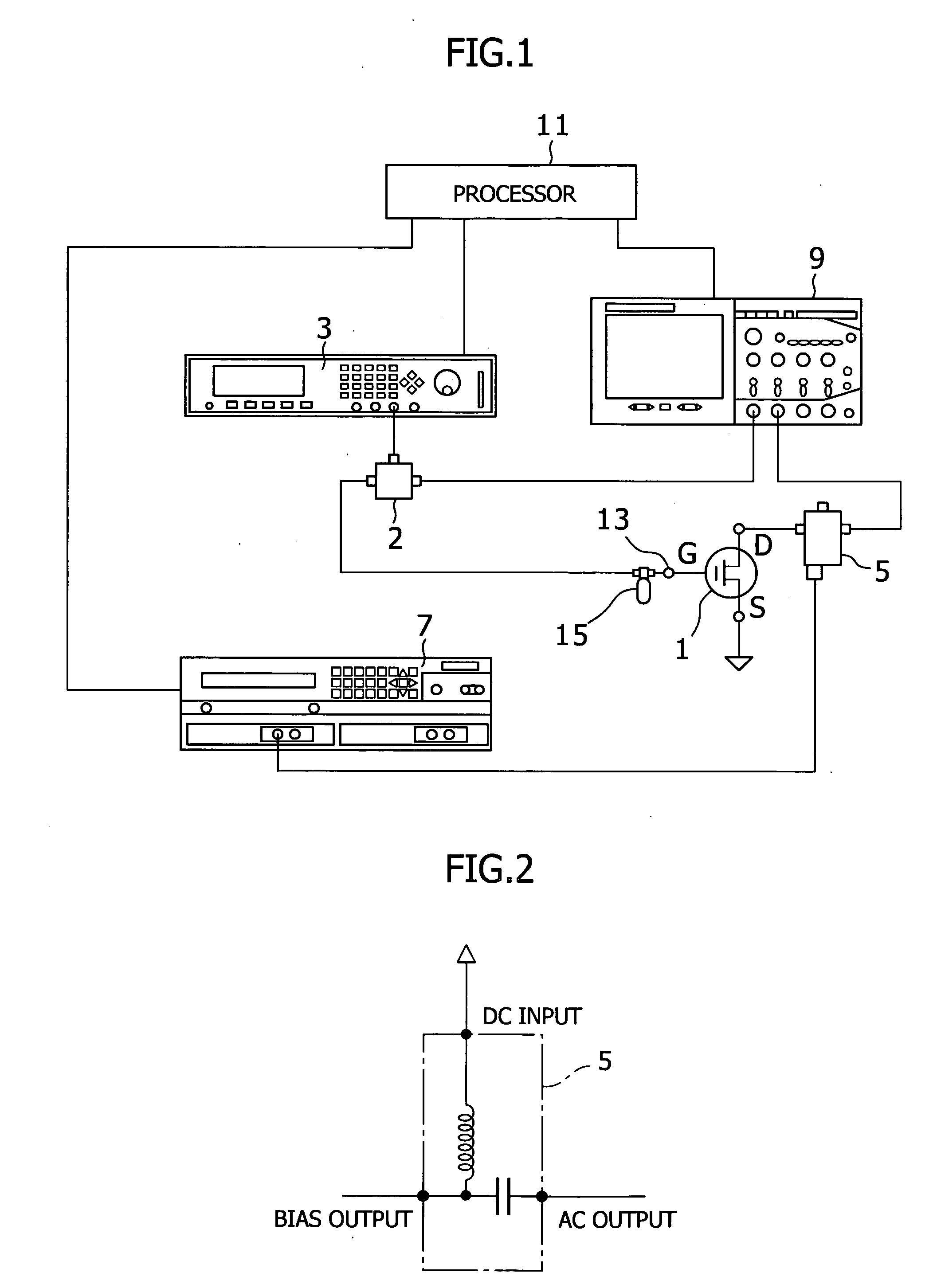 System for measuring FET characteristics