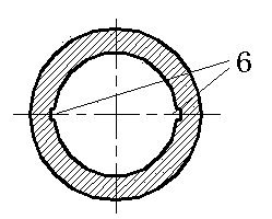 Wavelength adjustable noise reduction tube of centrifugal pump