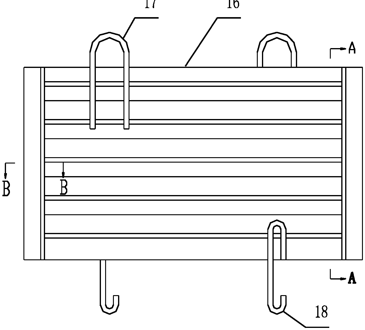 A detachable mobile flood gate