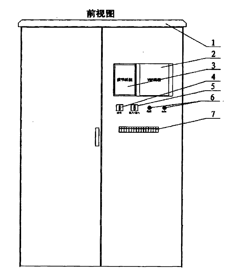 Electrical structure of solid combination switch