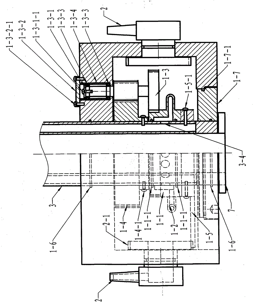 Multi-functional automatic universal tank-washing device