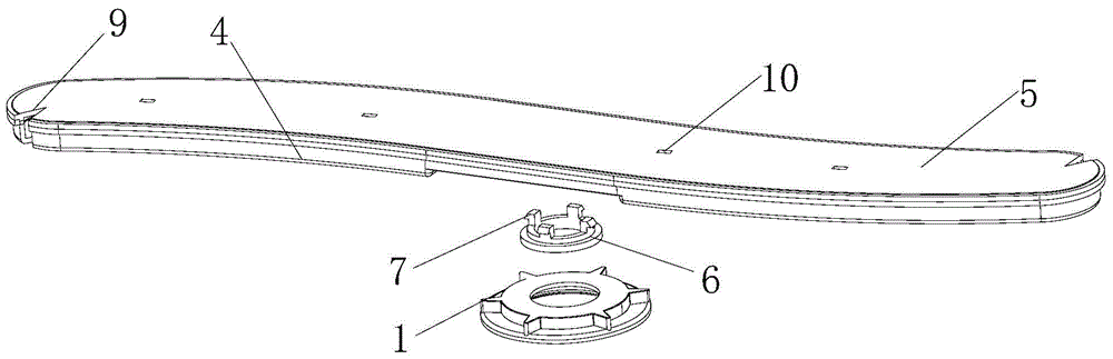 Dishwasher top sprinkler assembly and dishwasher