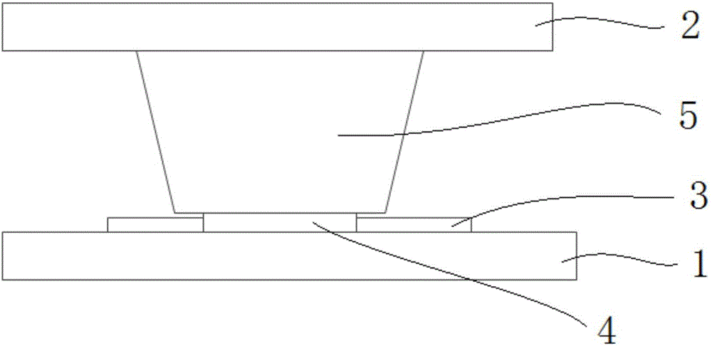 Built-in touch panel and display device