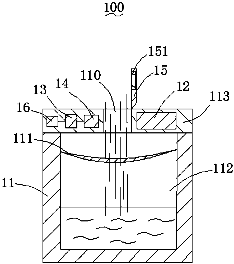 Data detection method and device based on service life of filtration assembly