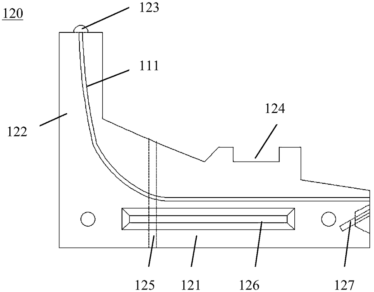 Tunnel base and a construction method thereof