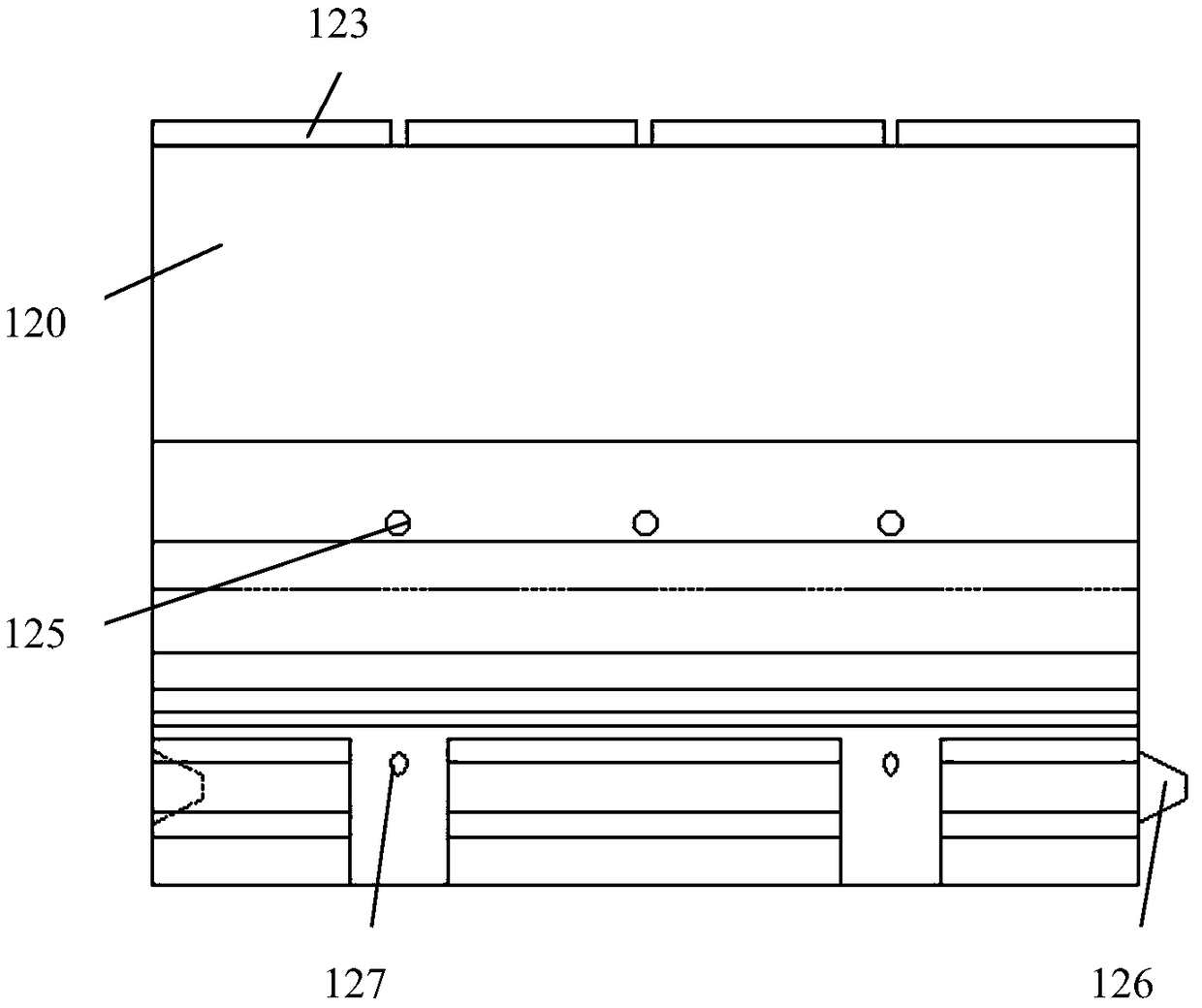 Tunnel base and a construction method thereof