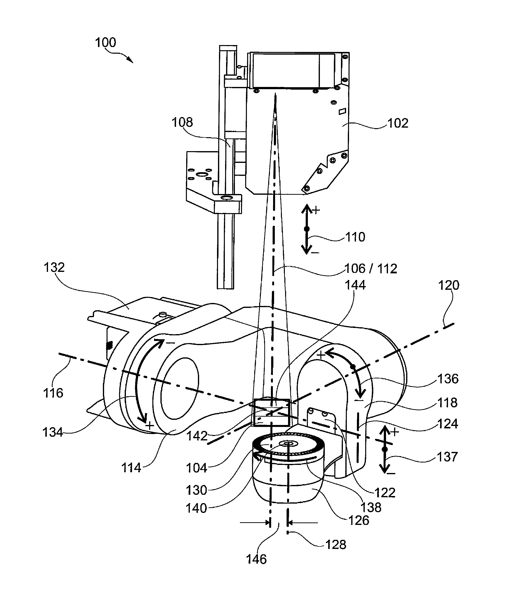 Extraoral dental scanner