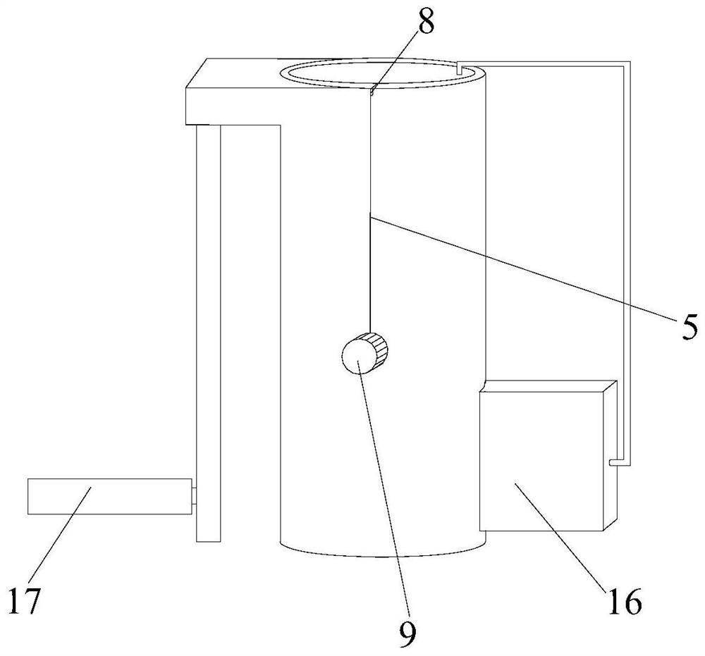 A diving training device