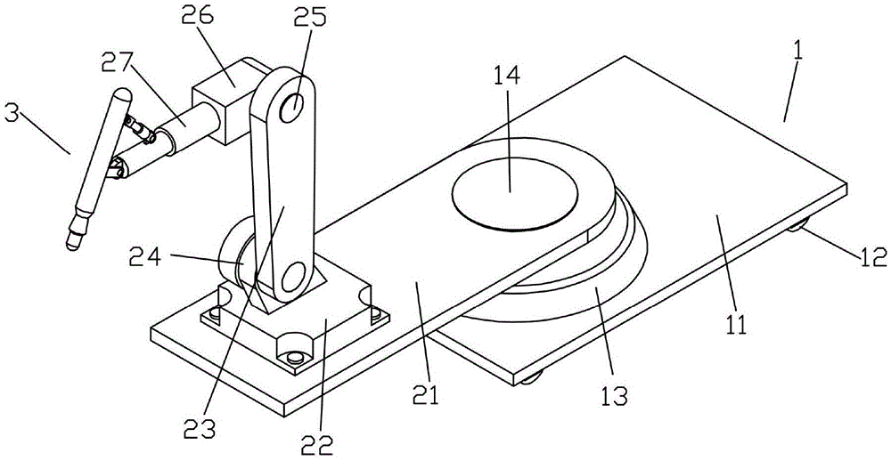 Movable paint spraying machine