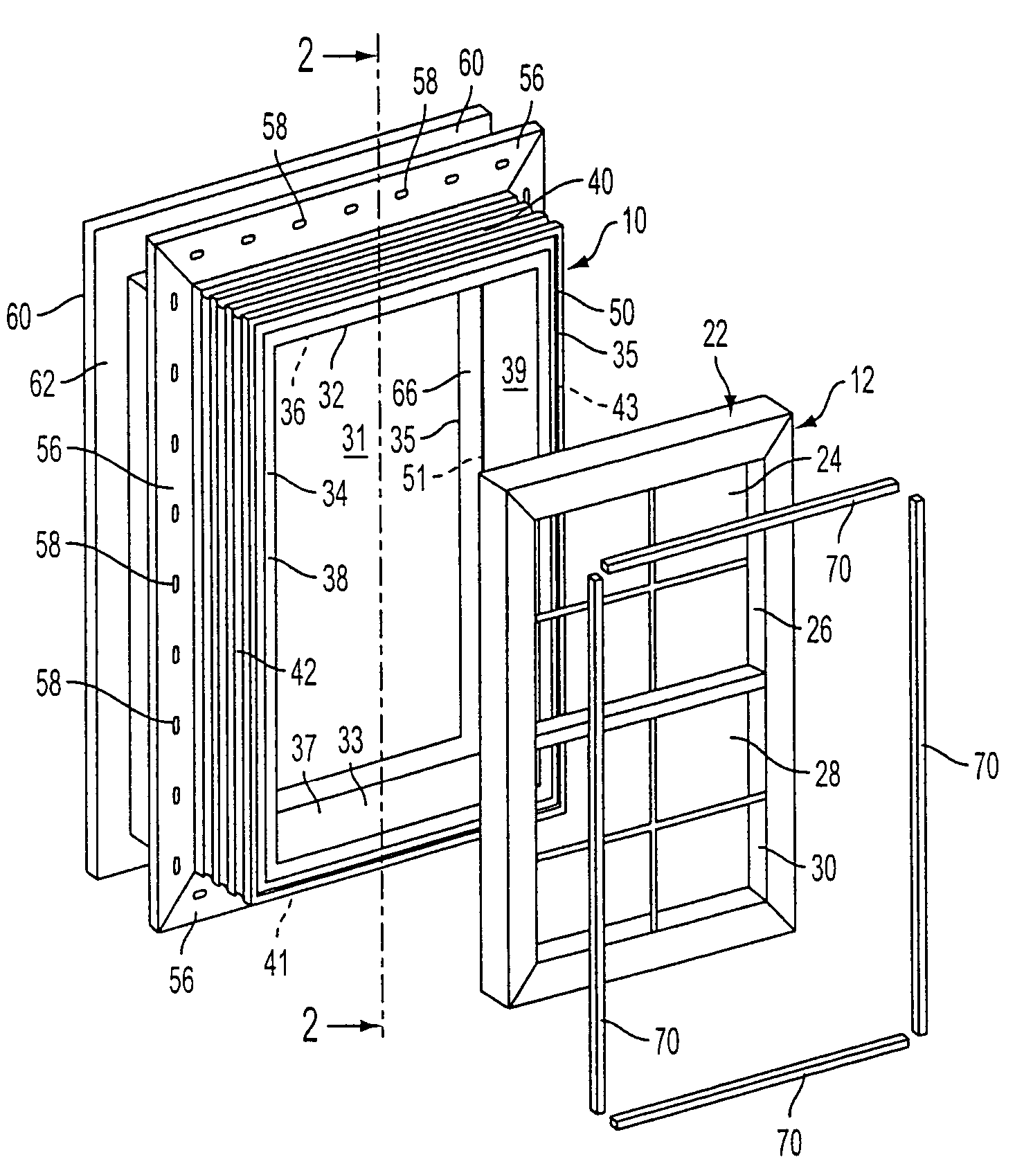 Window sleeve for mounting framed windows