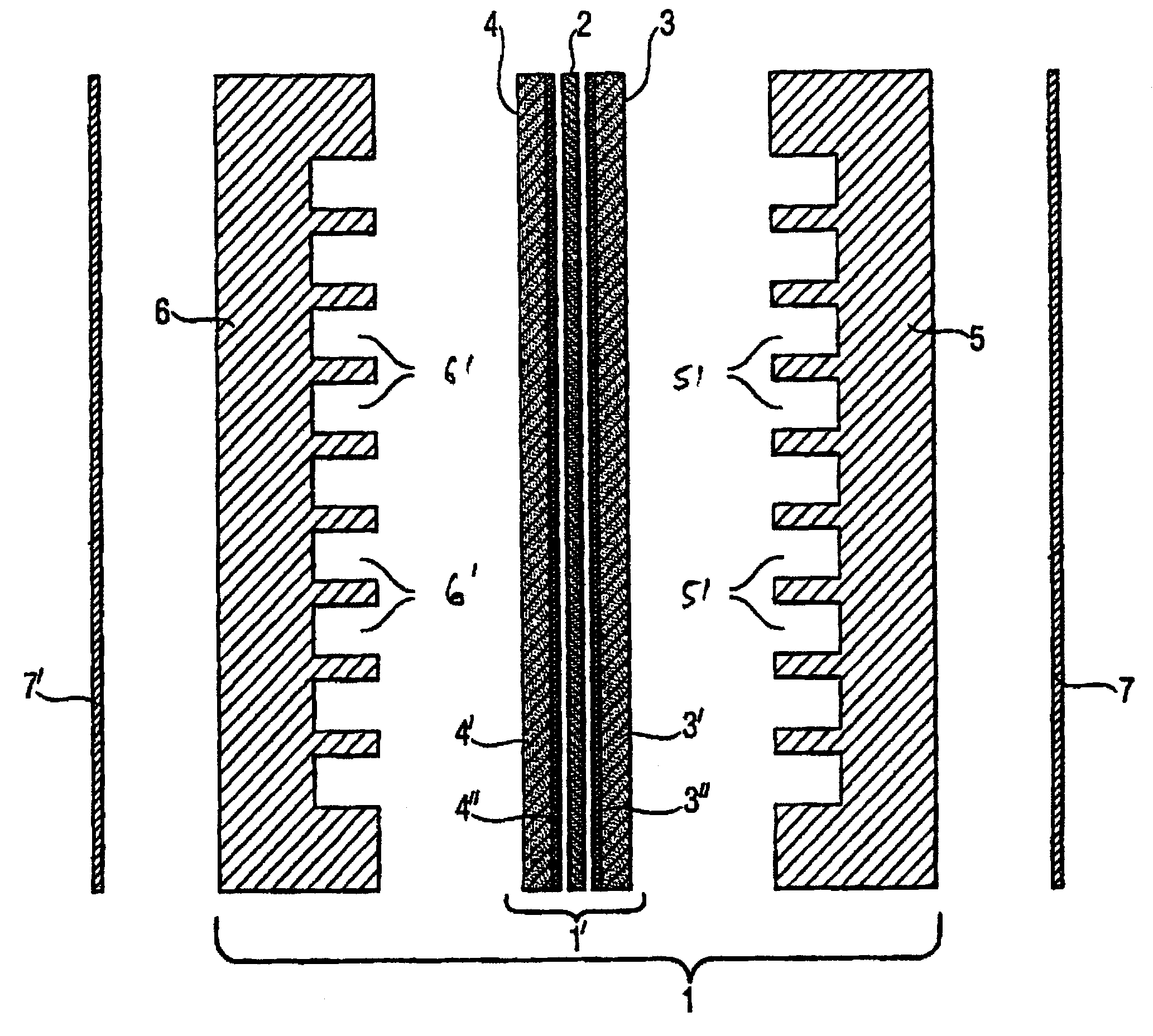 Carbon fiber electrode substrate for electrochemical cells