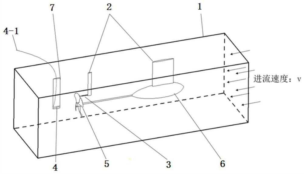 Method for testing and measuring modal parameters of ship propeller rotor under real prestress