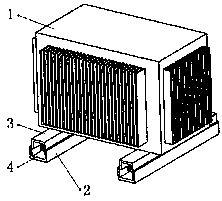 Oil-immersed buffering transformer and buffering method