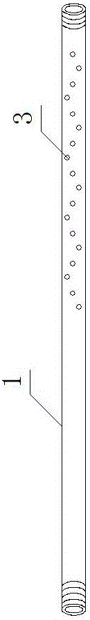 Convection-accelerating ventilating and cooling anchor pipe and construction method