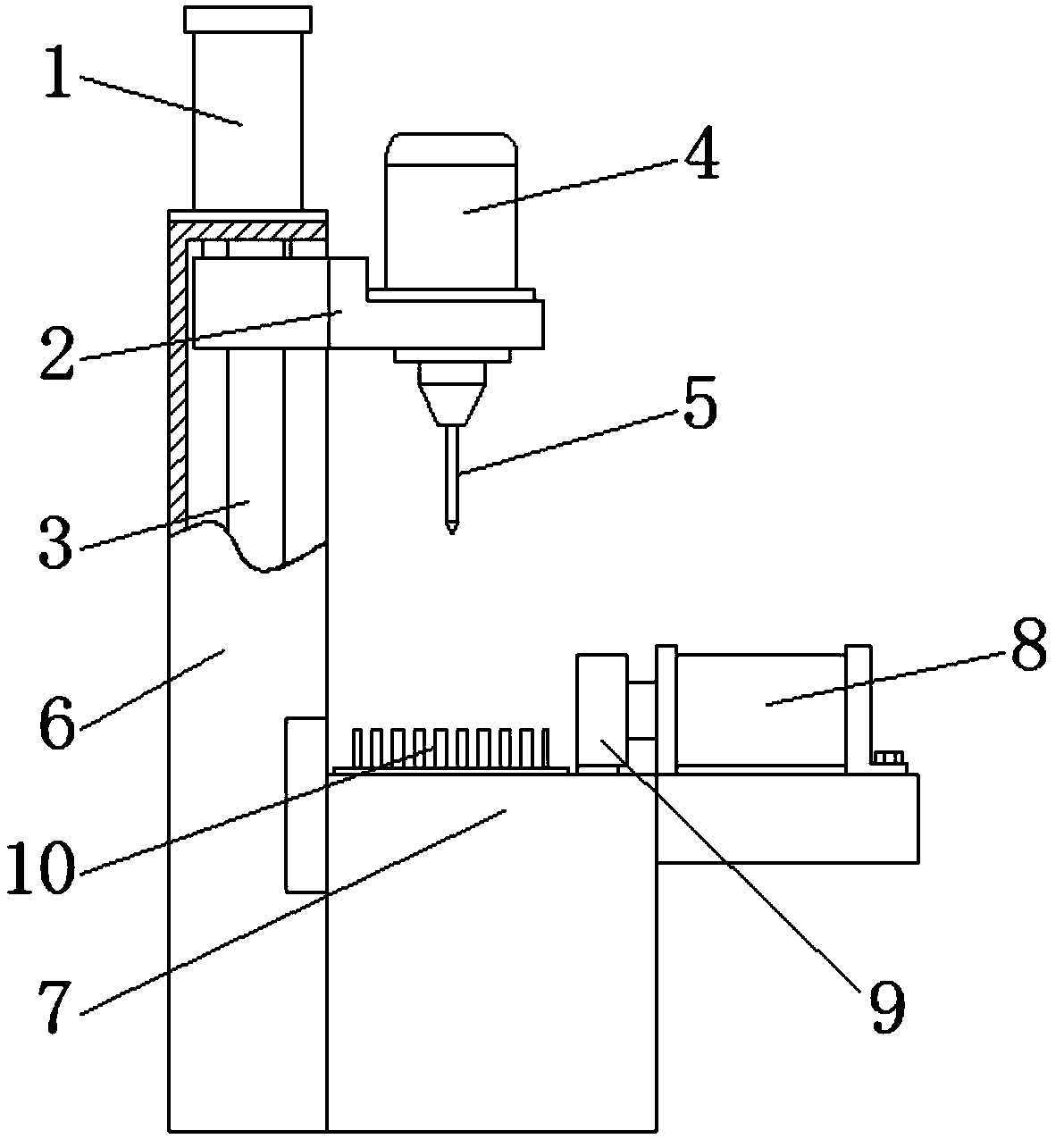 Automatic die punching equipment