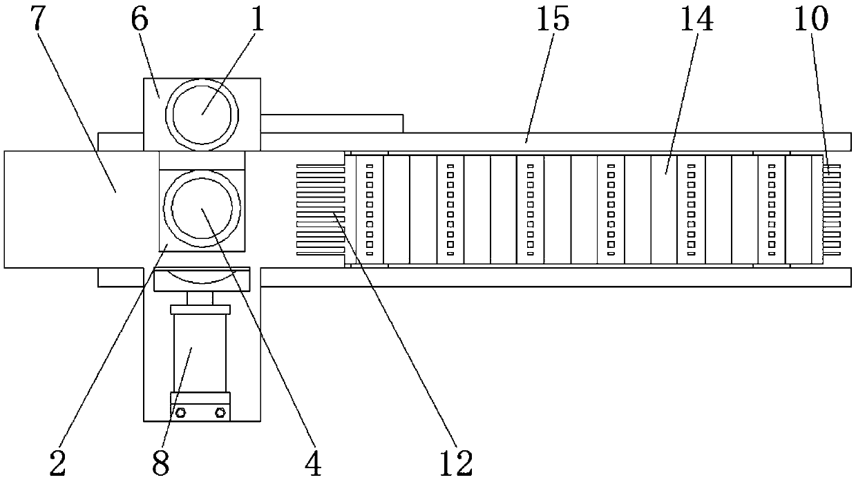 Automatic die punching equipment