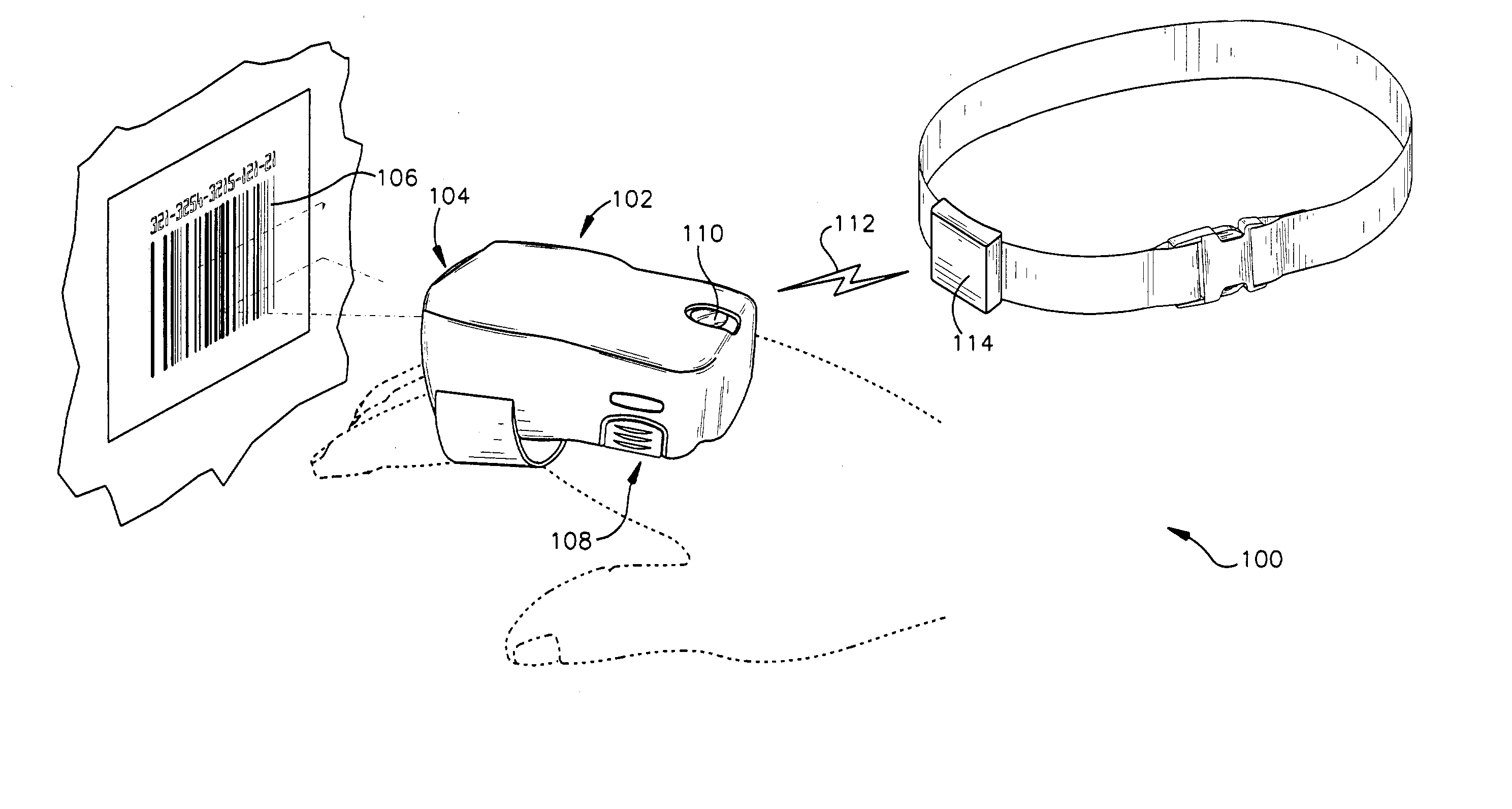 Battery pack with integrated human interface devices