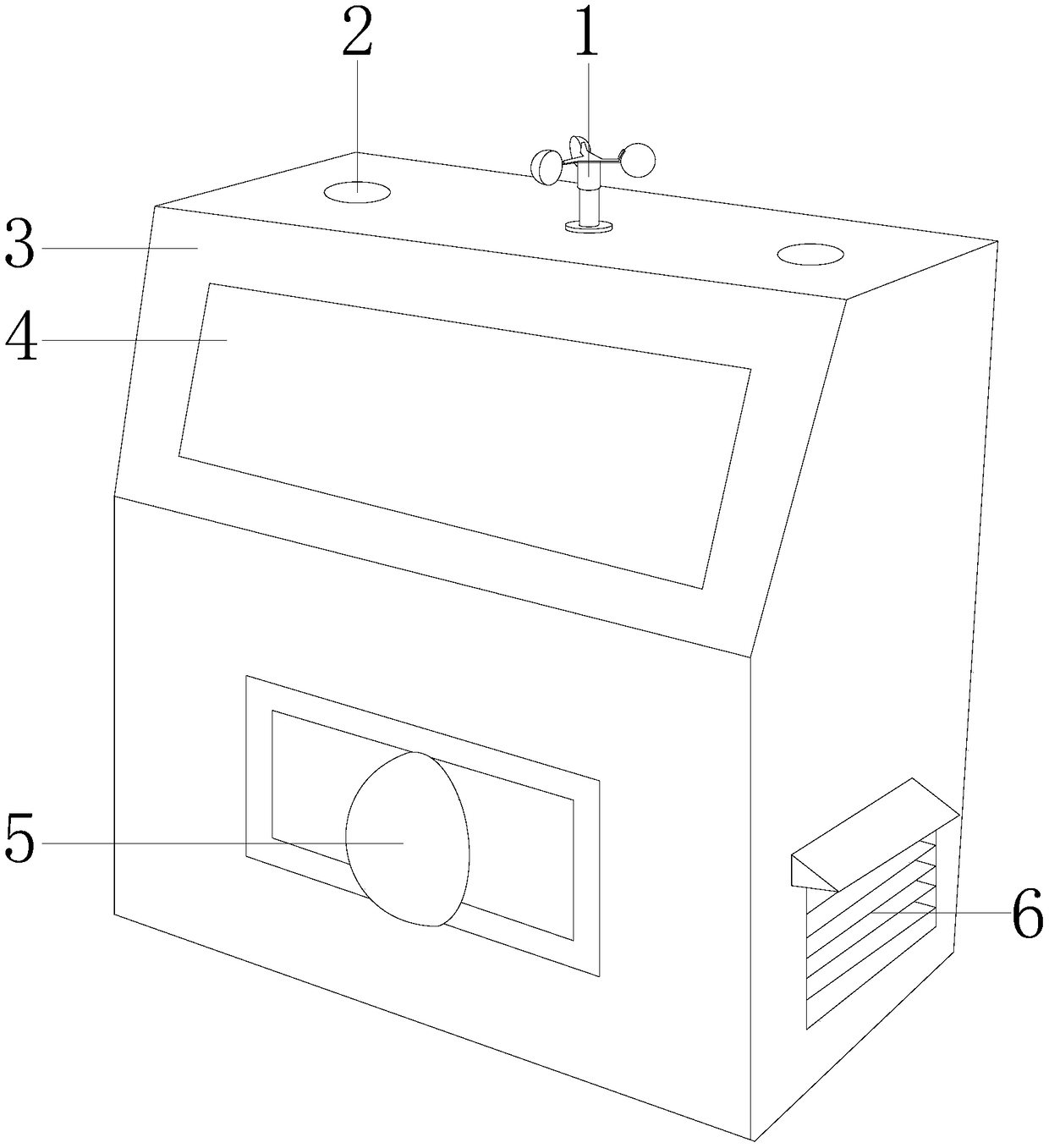 Mounting structure for lift type security monitoring equipment carrier cart