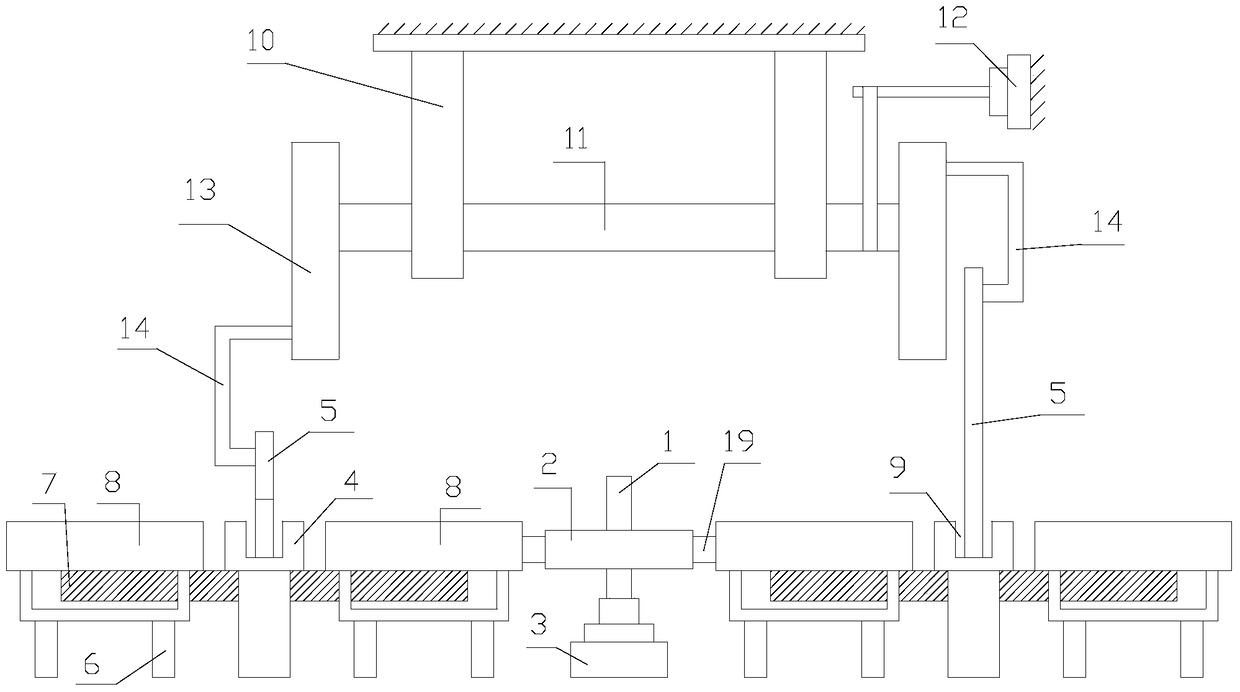 A metal plate cutting device for the production of retractable doors