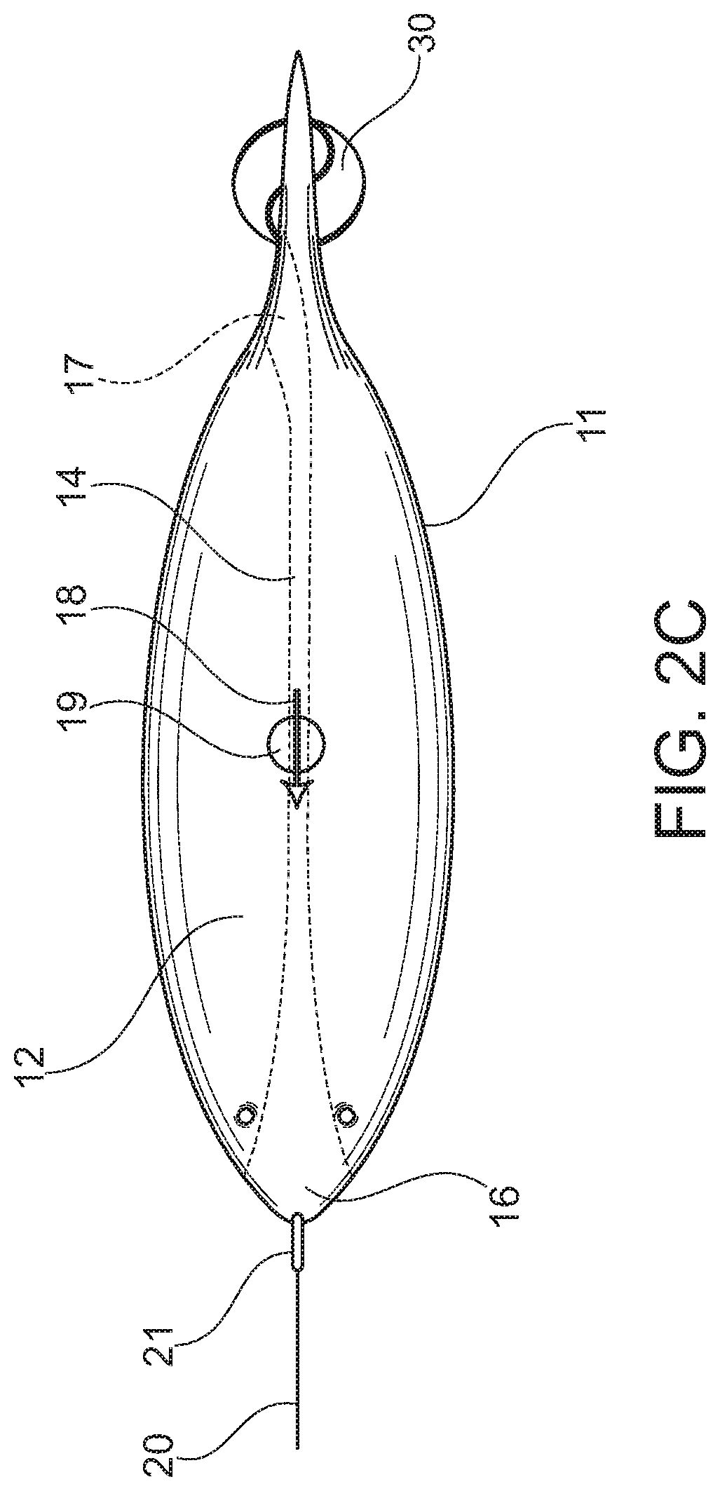 Fishing lure with highly active propeller