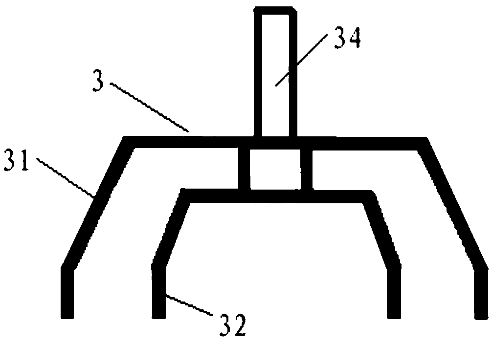 Stainless steel surface grinding head and grinding tool