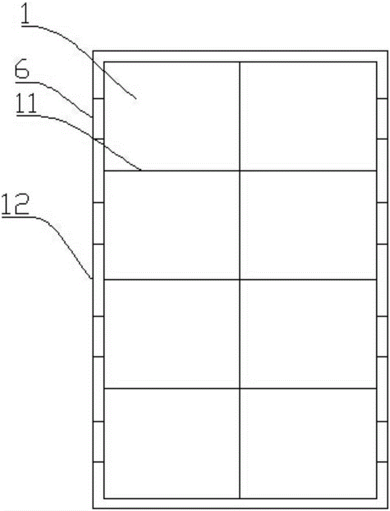 Shaped wall column mould