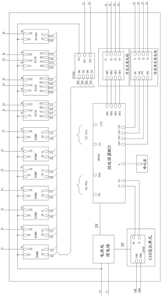 Intelligent management system and method of automobile power supply