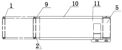 Small telescopic belt conveyer