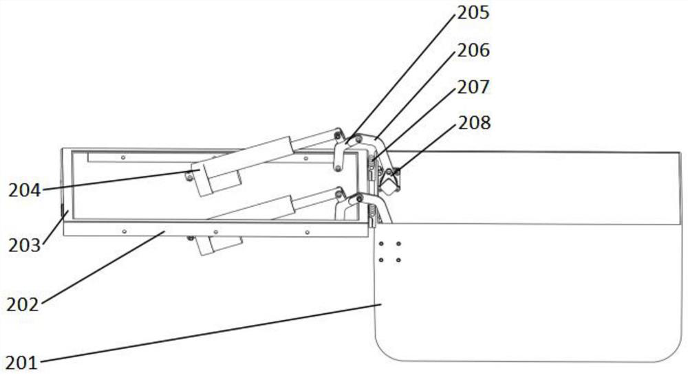 Movable scanner working device, concrete wet spraying machine and control method