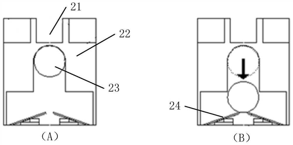 A 10kv overhead line lightning strike disconnection alarm device based on collision sensor