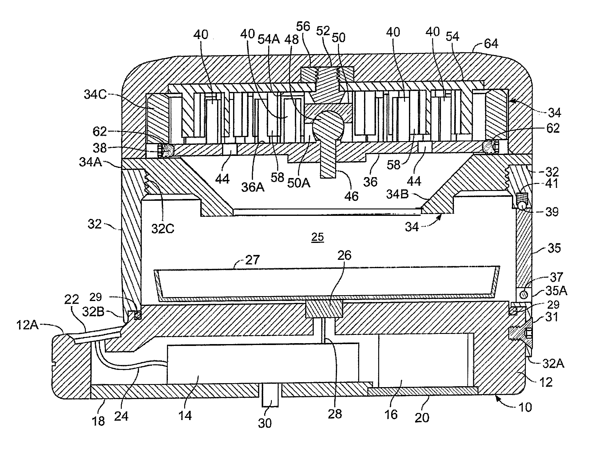 Shredder and shredding method for vegetative material