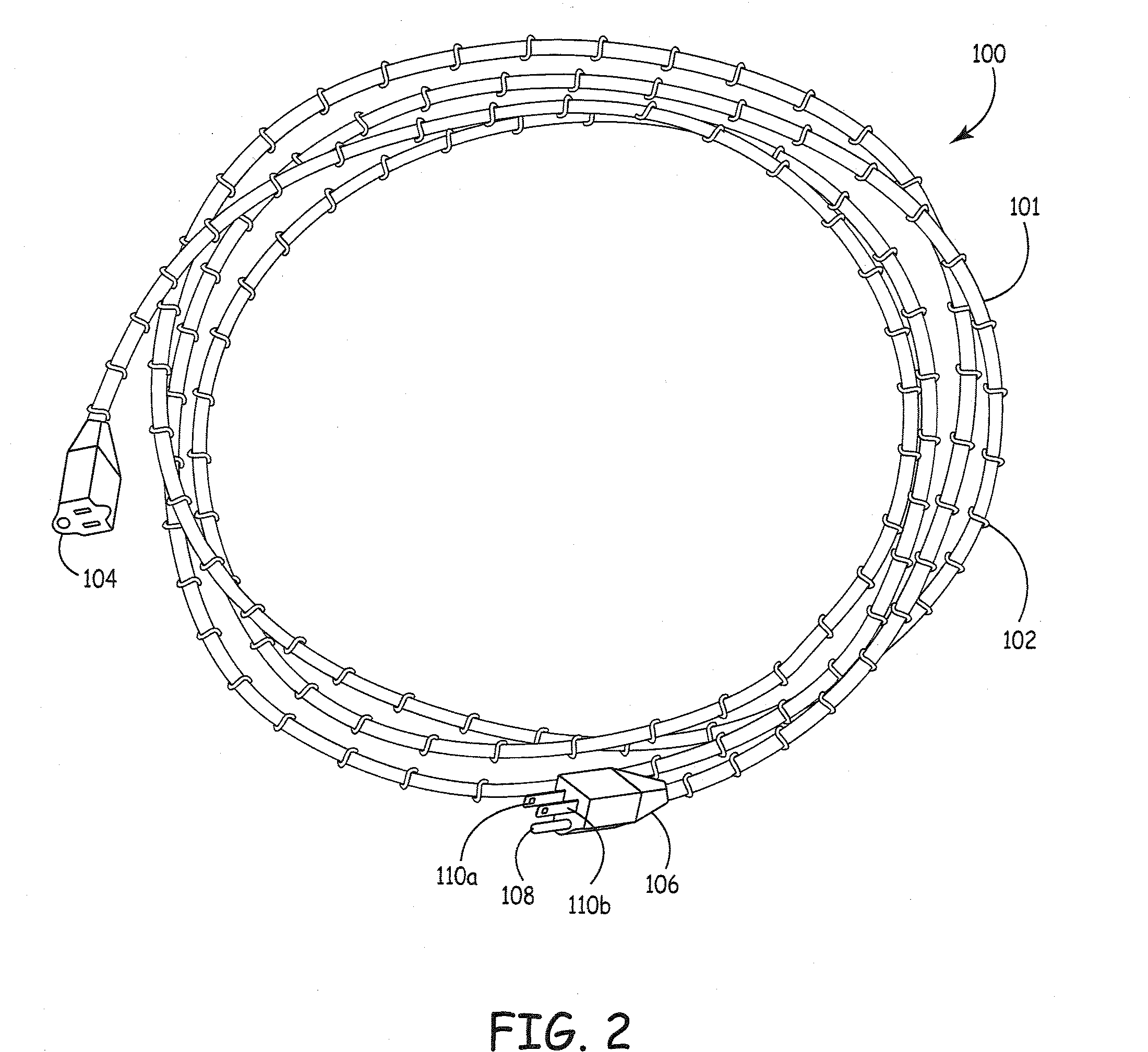 Tangle resistant flexible elongated device