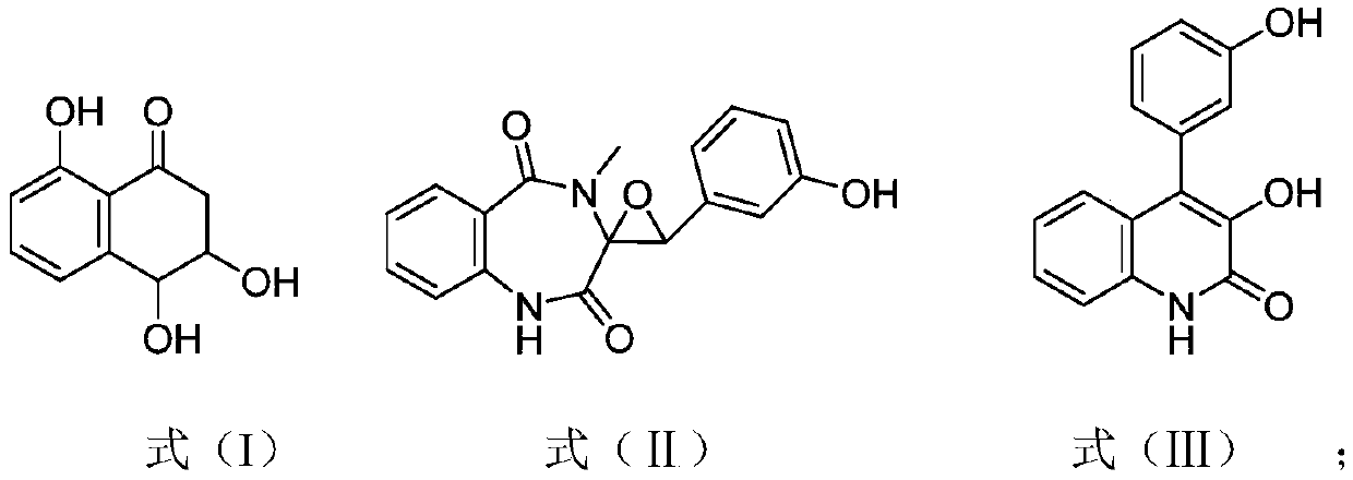 Preparation method and application of phenolic compounds and antiallergic drug