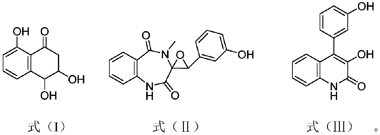 Preparation method and application of phenolic compounds and antiallergic drug