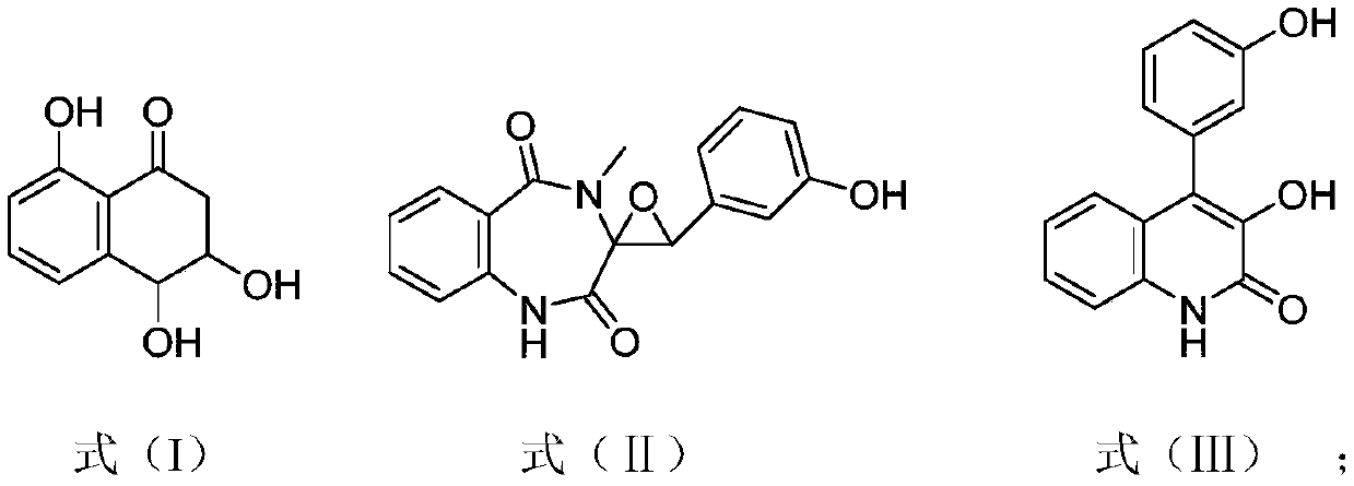 Preparation method and application of phenolic compounds and antiallergic drug