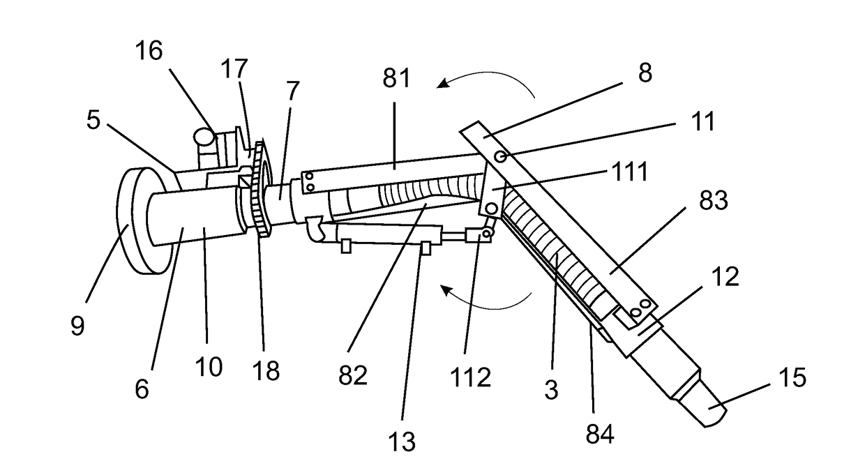 Device for recovering residues and homogenizing fluids in a vessel, and a fluid storage vessel