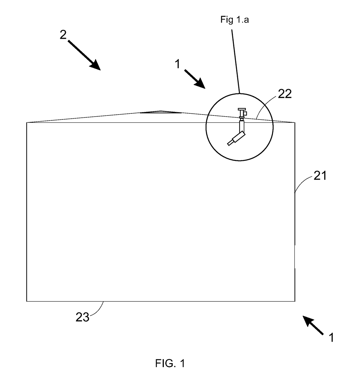 Device for recovering residues and homogenizing fluids in a vessel, and a fluid storage vessel