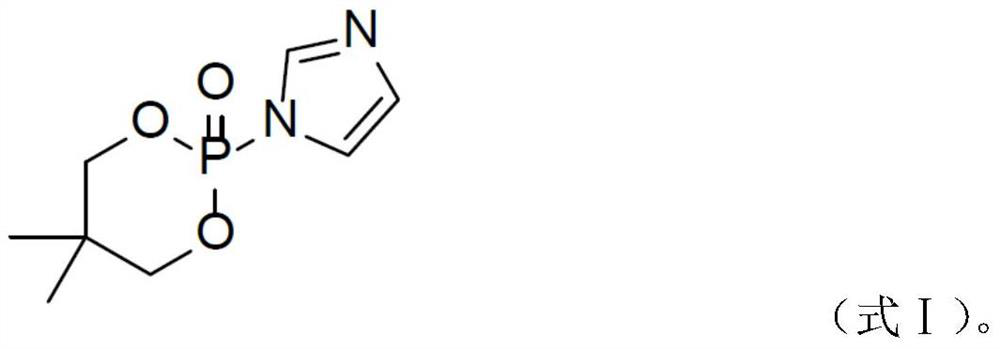 A kind of phosphorus nitrogen flame retardant and its preparation method and application