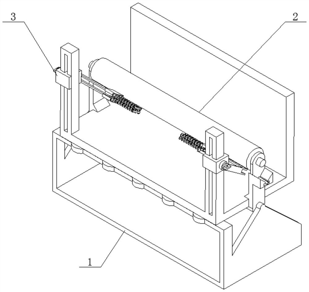 Winding equipment for plastic woven bag processing