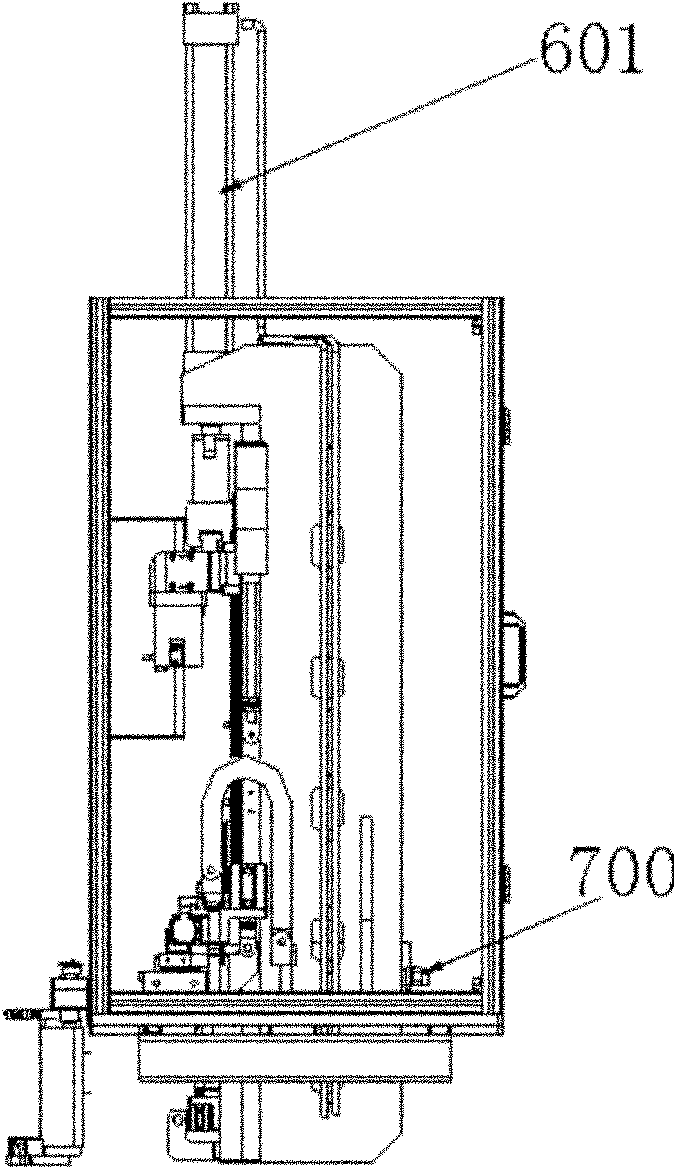 Press-mounting device for automobile steering column fittings and press-mounting method thereof