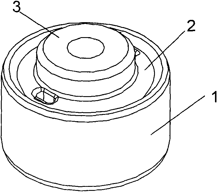 Fatigue test device of rubber bearing