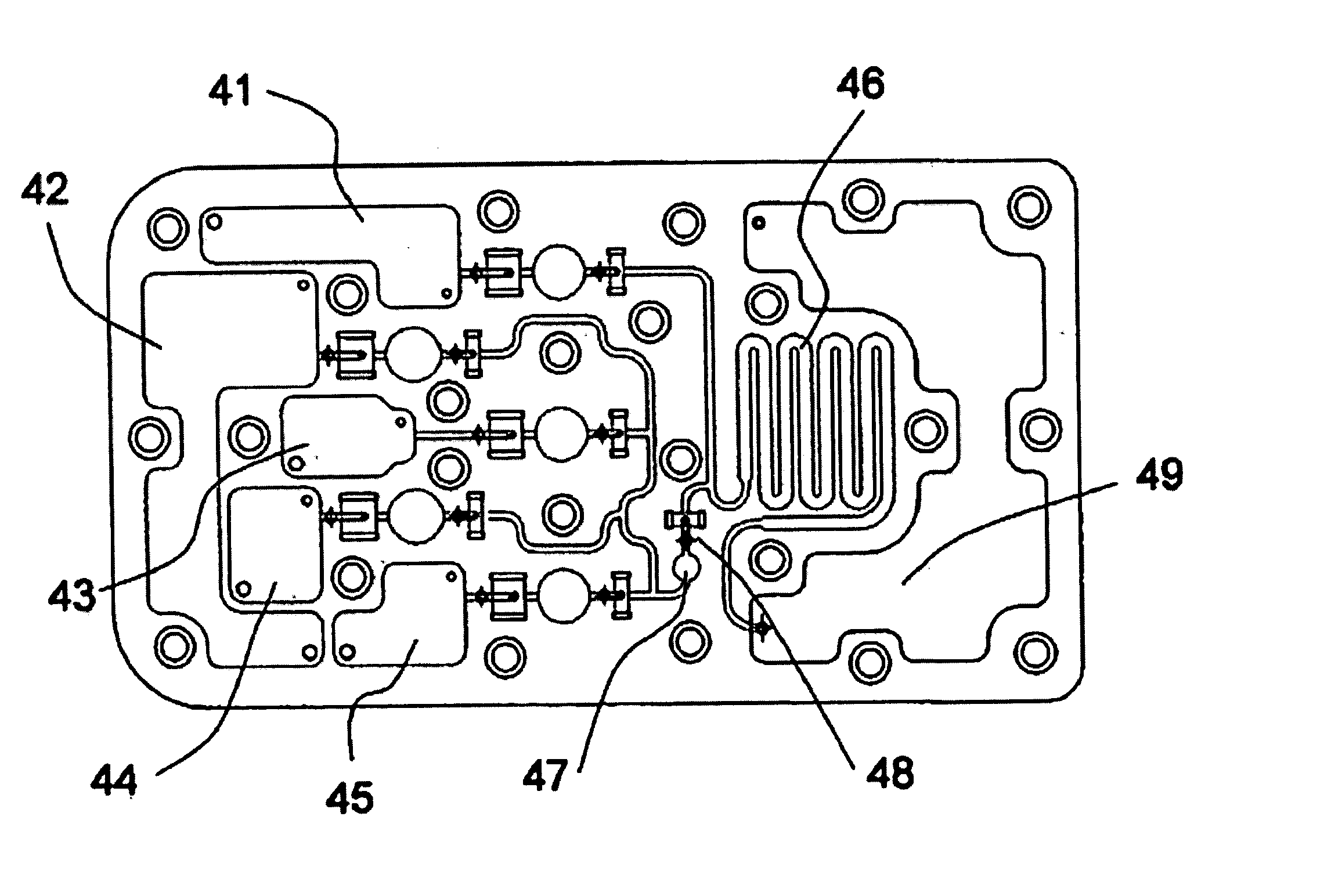 Miniaturized fluid delivery and analysis system