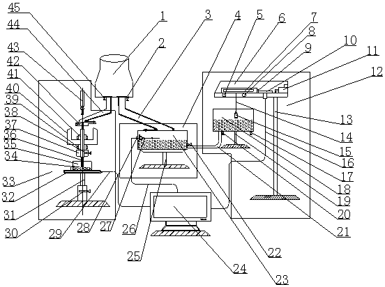 A device and method for quickly testing the wetness of dust-reducing agent