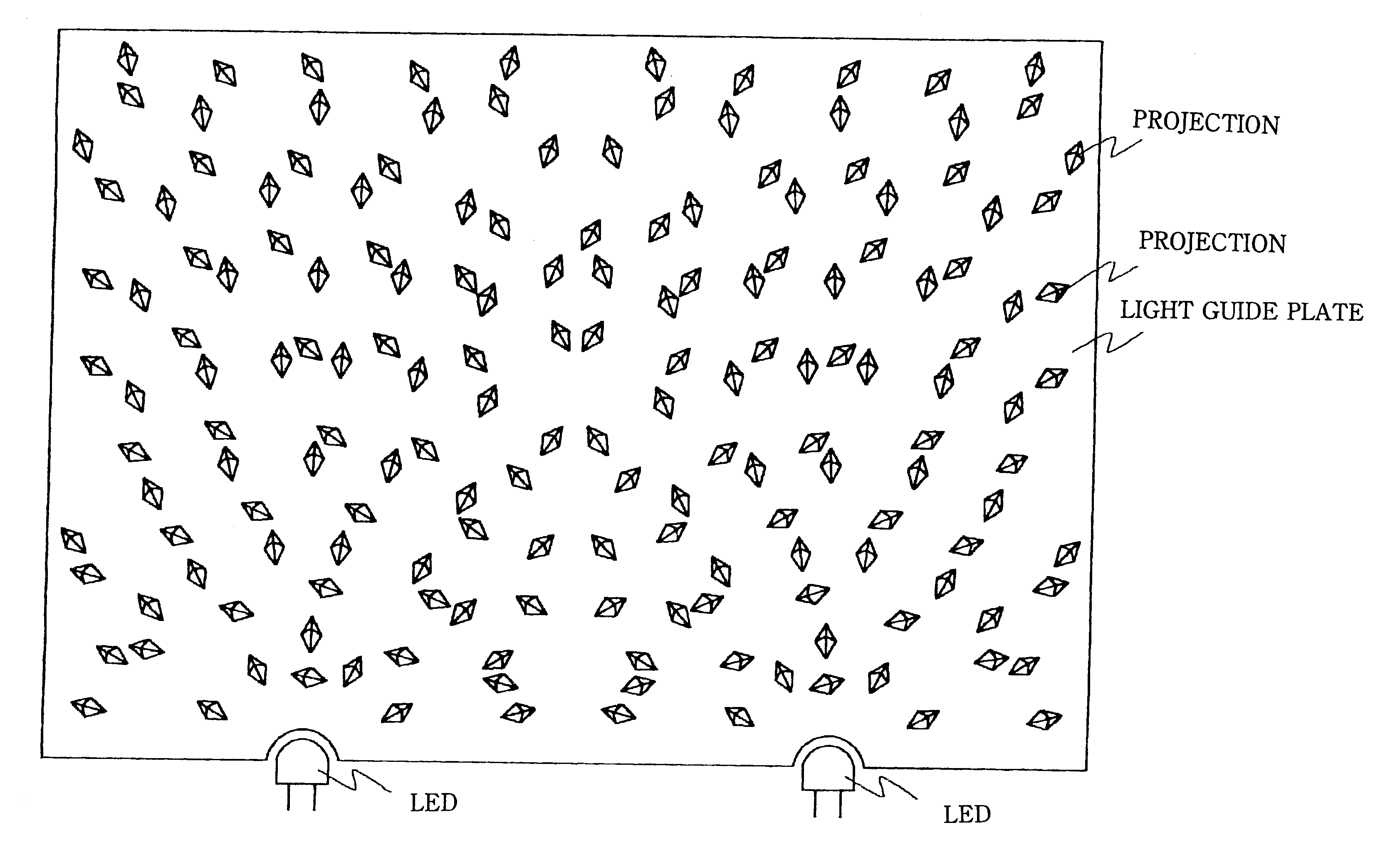 Light guide plate, surface light source device and display